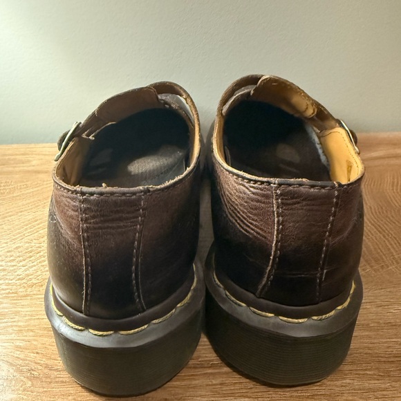 8065 CRAZY HORSE LEATHER MARY JANE SHOES - Picture 6 of 7